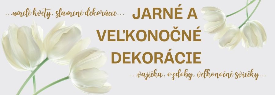 jarné a veľkonočné dekorácie